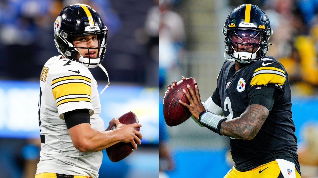 Pittsburgh Steelers Mason Rudoplh and Dwayne Haskins Image