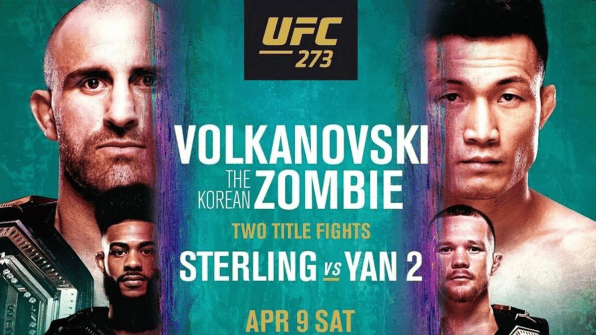 UFC Poster 273 Image
